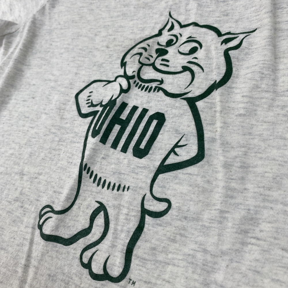 OHIO UNIVERSITY Youth Childrens T-Shirt Size 5/6 Rufus Bobcats Short Sleeve Tee - Picture 4 of 11